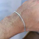 Pulseira Masculina Grumet Dupla 2,5mm de Prata 925 Original Pulseira Masculina Grumet Dupla 2,5mm de Prata 925 Original