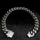 Pulseira Masculina Grumet Fecho Gaveta - Aço Inox