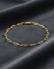 Pulseira Masculina Neromen Franca Banho Ouro 18k 21cm