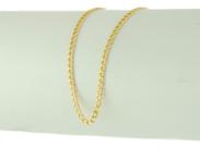 Pulseira Masculina Ouro 18k 750 Grumet Maciça 20 Cm Novidad