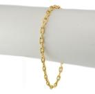 Pulseira Masculina Ouro 18k Cadeado 4.3 21 Cm. Certificado G Pulseira Masculina Ouro 18k Cadeado 4.3 21 Cm. Certificado G