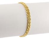 Pulseira Masculina Ouro 18k Mimosa 5.6 21 Cm Garantia