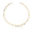 Pulseira Masculina Ouro Puro 10k 22 Cm Elos Grandes Pulseira Masculina Ouro Puro 10k 22 Cm Elos Grandes