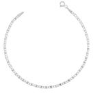 Pulseira Masculina Piastrine De Prata 925 Italiana Maciça