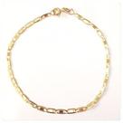 Pulseira Masculina Piastrine Maciça 20cm Ouro 18k Pulseira Masculina Piastrine Maciça 20cm Ouro 18k