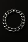 Pulseira Masculina Prata Aço Inox Legitimo 4 mm 7mm Legitima 925 - 21 cm