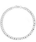 Pulseira Masculina Prata Maciça 925 Grumet 5mm Pulseira Masculina Prata Maciça 925 Grumet 5mm