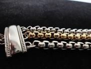 pulseira metal pesado