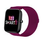 Pulseira Milanese compatível com Bip 3 A2172 / Bip / Bip Lite / Bip U - Roxo