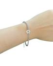Pulseira Minha Estrela Sagrada, Prateada, Bijuteria Israel