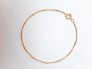 Pulseira Mini Bolinhas Banhada a Ouro 18k Feminina