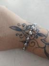 Pulseira Mini Conchas Em Prata 925