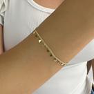 Pulseira Mini Corações Banhado em Ouro 18k