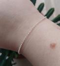 Pulseira mini elo português Pulseira mini elo português