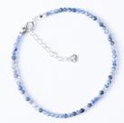 Pulseira Minimalista Facetada de Sodalita - Poder e Direcionamento Pulseira Minimalista Facetada de Sodalita - Poder e Direcionamento