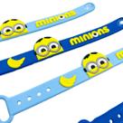 Pulseira Minions 02x20cm 3pçs Diversos Emborrachado 24g
