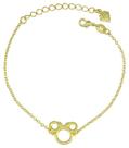 Pulseira Minnie PRI Style Folheada A Ouro 18K Antialérgica