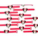 Pulseira Minnie10un Pulserinha Disney Festa Borracha Lembrança