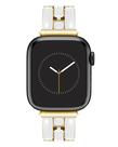 Pulseira moderna para Apple Watch Anne Klein, segura e ajustável Pulseira moderna para Apple Watch Anne Klein, segura e ajustável
