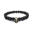 Pulseira Murano Black Caveira Pulseira Murano Black Caveira