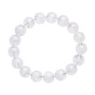 Pulseira Natural Arco-Íris Branco Phantom Crystal, 8 mm, miçangas