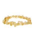 Pulseira Natural Citrino Em Cascalho - Sucesso