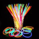 Pulseira Neon Colorida para Festas Tubo