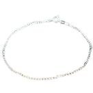 Pulseira Nlux Masculina Prata 925 Elo Grumet Fino com 21cm Pulseira Nlux Masculina Prata 925 Elo Grumet Fino com 21cm