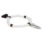 Pulseira Nlux Purpurita e Pontinha Cristal Cura Espiritual