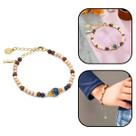 Pulseira Nossa Senhora Aparecida Mariana Coroa de Peixe Madeira 4 mm