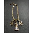 Pulseira Nossa Sra. Aparecida Espírito Santo e Fé