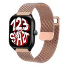 Pulseira Nova Milanese compatível com GTS 4 A2168 / GTS4 Mini A2176 - Gold Rose