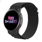 Pulseira Nylon com Presilha para Galaxy Active 1 R500 e Active 2 40mm 44mm - Preto