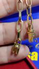 Pulseira Oca Ouro 18 kilates 7 Gramas 5 mm