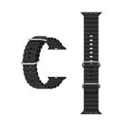 Pulseira Ocean P/ Relógio Ultra Band Preta (49mm)