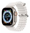 Pulseira Oceano Para SmartWatch Ultra 49mm 45mm 44mm 42mm -Tamanho 21 - 41/40/38mm Tamanho 20Varias Cores