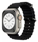 Pulseira Oceano Para SmartWatch Ultra 49mm 45mm 44mm 42mm -Tamanho 21 - 41/40/38mm Tamanho 20Varias Cores