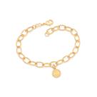 Pulseira Olho Grego Folheado A Ouro Rommanel 552058 Pulseira Olho Grego Folheado A Ouro Rommanel 552058