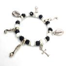 Pulseira Omolu Orixás Umbanda Candomblé Ajustável