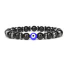 Pulseira Ônix com Olho Grego Pulseira Ônix com Olho Grego