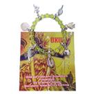 Pulseira orixa oxum transp dourada umbanda candomblé - un