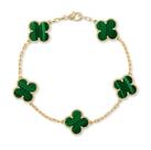 Pulseira ouro 18 k com Pingente Trevos . Pulseira ouro 18 k com Pingente Trevos .