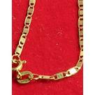 Pulseira ouro 18 kilates piastrini maciço 1.00 grama 1 mm 19 cm Fecho boia Pulseira ouro 18 kilates piastrini maciço 1.00 grama 1 mm 19 cm Fecho boia