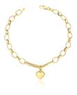 Pulseira Ouro 18k Feminina Com Berloque