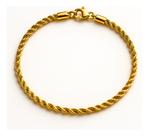Pulseira Ouro Masculina 750 Baiano Elegante Pulseira Ouro Masculina 750 Baiano Elegante