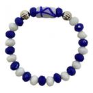 Pulseira Oxaguiâ Firma Cristal e Silicone