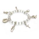 Pulseira Oxala Orixás Umbanda Candomblé Ajustável