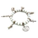 Pulseira Oxala Orixás Umbanda Candomblé Ajustável