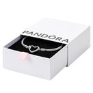 Pulseira Pandora Moments Heart Clasp Snake Chain 21 cm