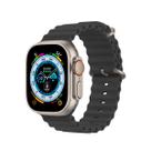 Pulseira para Apple Watch 42 / 44 / 45 / 49 MM - Oceano Cloud - Preta - Gshield